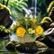 Fake Flower Heads for Craft,3.8" Yellow Rose-36 Pcs Silk Rose Heads, (Yellow, 3.8) 2.7"D x 3.8"W x 2.7"H